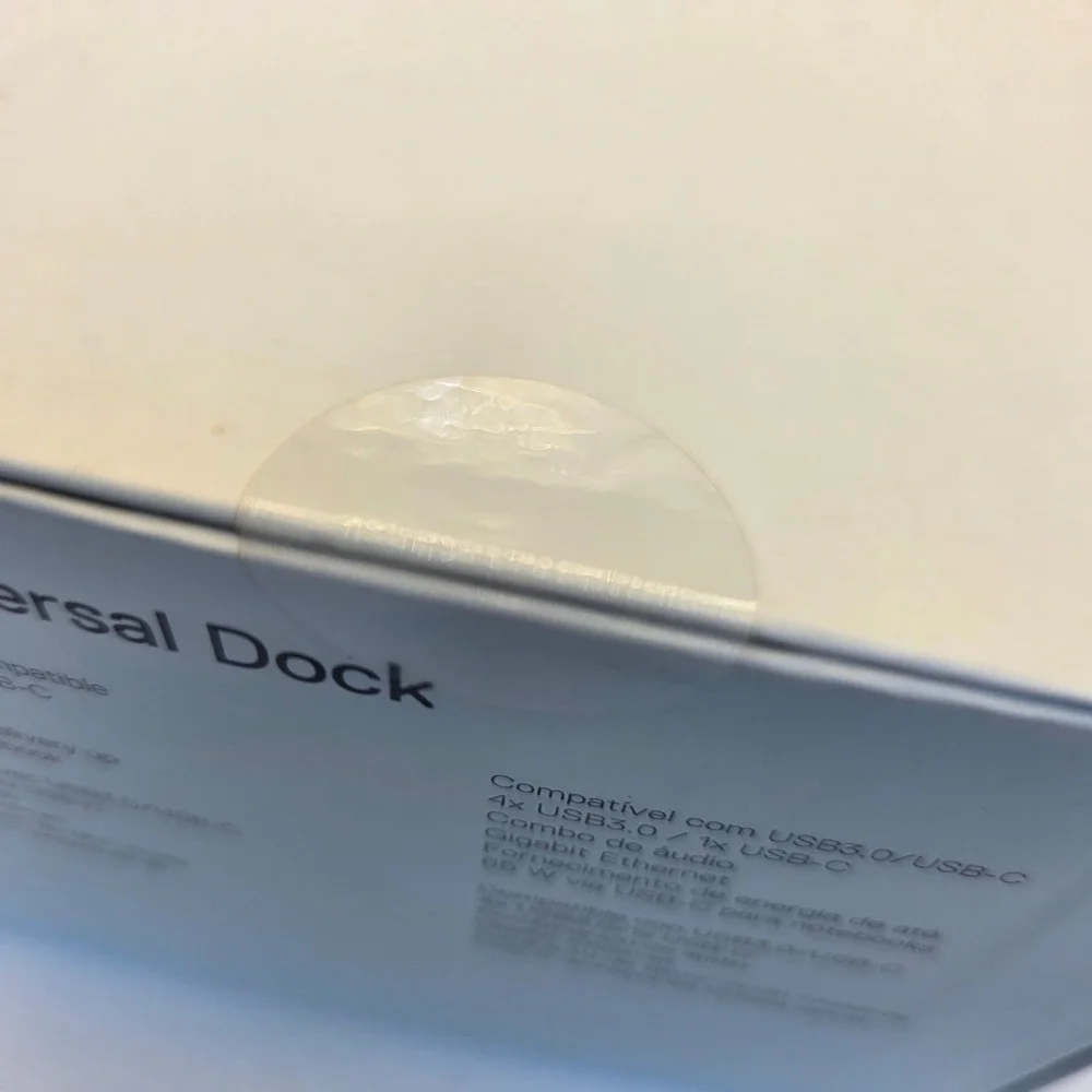Dell Universal Dock D6000 USB-C USB 3.0 4K 5K Docking Station 08F89T New Sealed